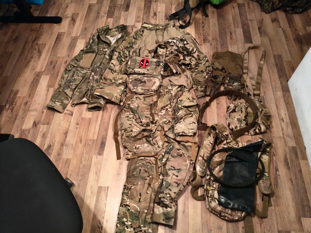 Complete Multicam Airsoft/Tactische Set - Zo goed als nieuw, Ophalen of Verzenden, Zo goed als nieuw, Tasmanian Tiger