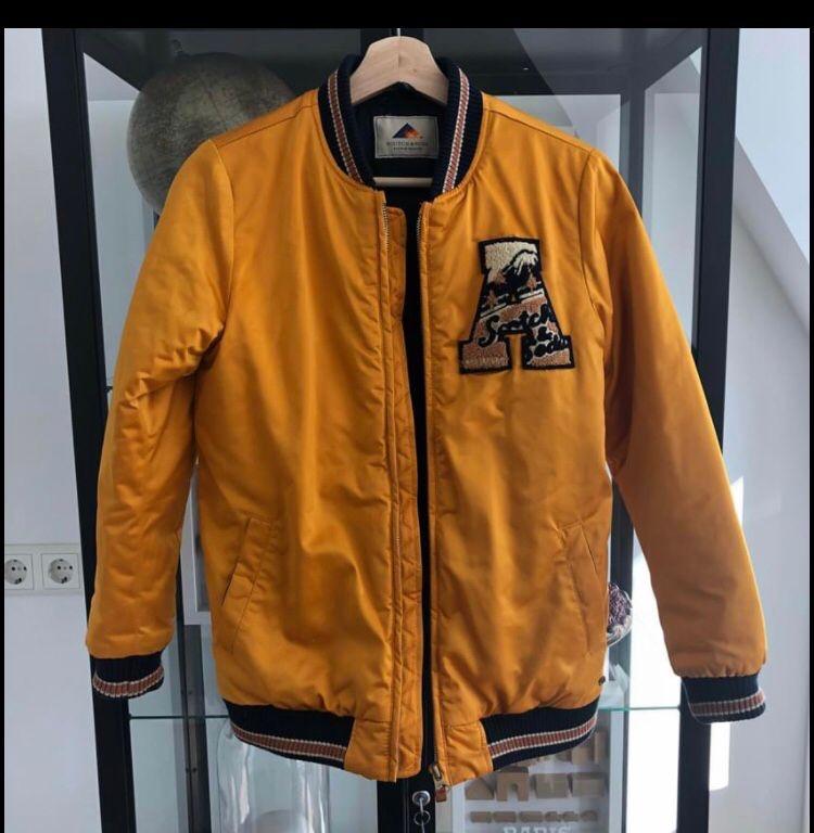 Scotch & Soda mooi Bomberjack Maat 164, Verzenden, Zo goed als nieuw, Jongen, Jas