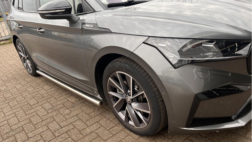 Skoda Enyaq vanaf 2020 Sidebars rechte buizen, Auto diversen, Tuning en Styling, Niet ingevuld, Niet ingevuld, Niet ingevuld