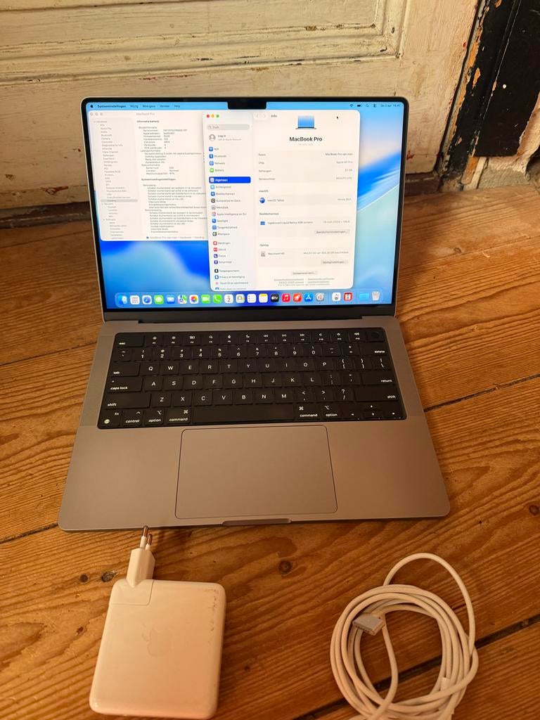 MacBook Pro 14" 2021 M1 Pro 32GB RAM 512GB SSD 16-core GPU, Computers en Software, Apple Macbooks, MacBook Pro, 13 inch, 512 GB