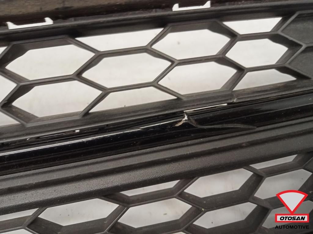 VW Polo 2G GTI Voorbumper Rooster Midden 2G0853677H, Gebruikt, Volkswagen, Volkswagen AG, Bumper