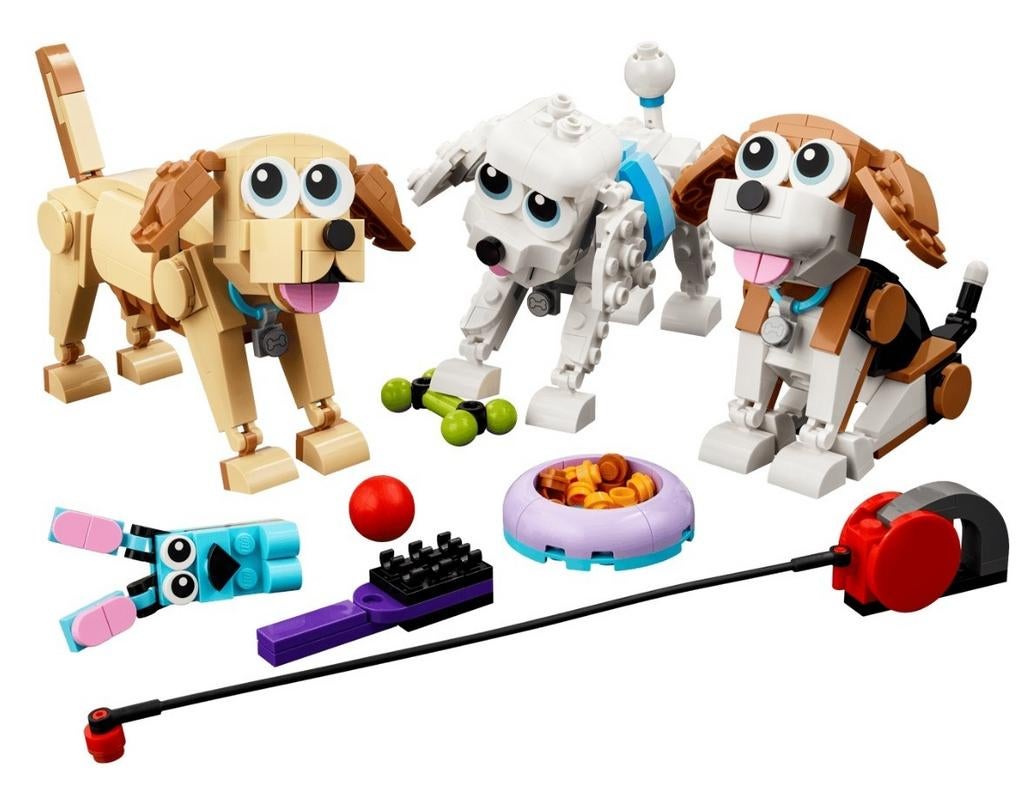 LEGO Creator 31137 3-in-1 Schattige Honden Set, Ophalen of Verzenden, Zo goed als nieuw, Complete set, Lego