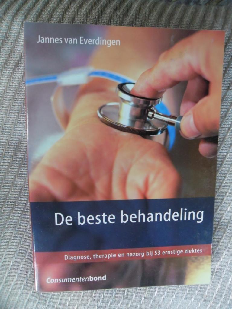 De beste behandeling Diagnose,therapieen nazorg J v Everdin, Ophalen, Zo goed als nieuw, Gezondheid en Conditie, Jannes van Everdingen