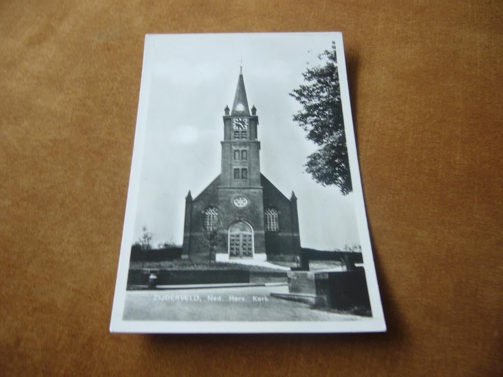 ZIJDERVELD  =  NED HERV KERK, Ophalen of Verzenden, 1940 tot 1960, Ongelopen