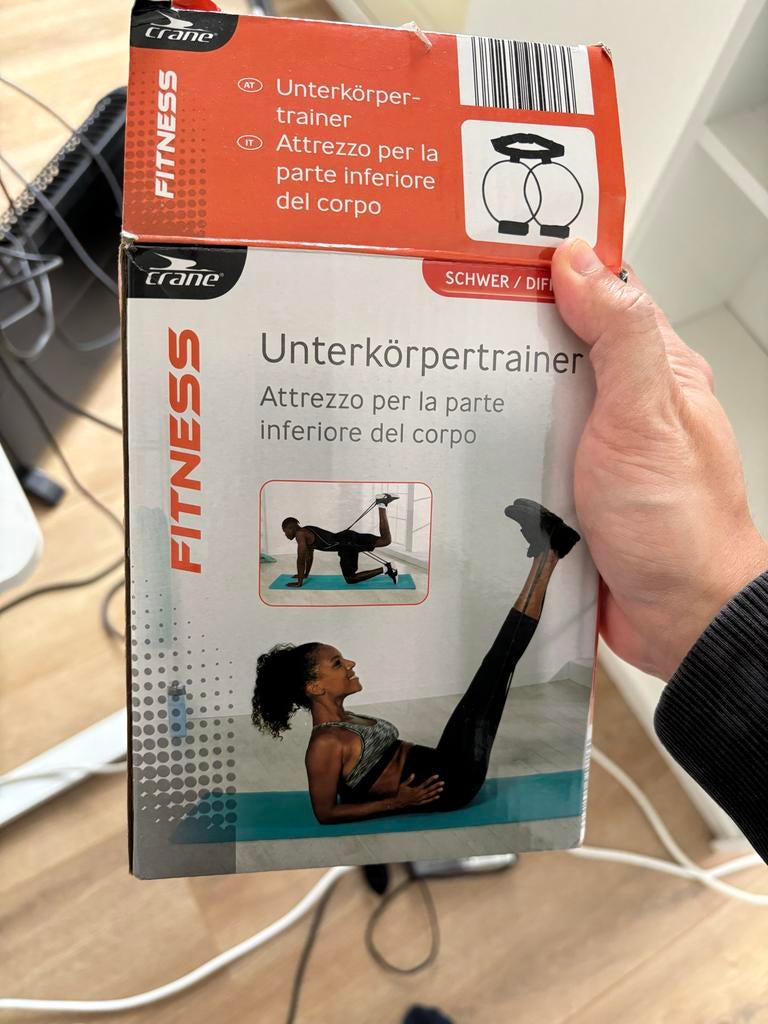 Crane Fitness Onderlichaam Trainer - Weerstandsband, Ophalen, Nieuw, Benen, Weerstandband