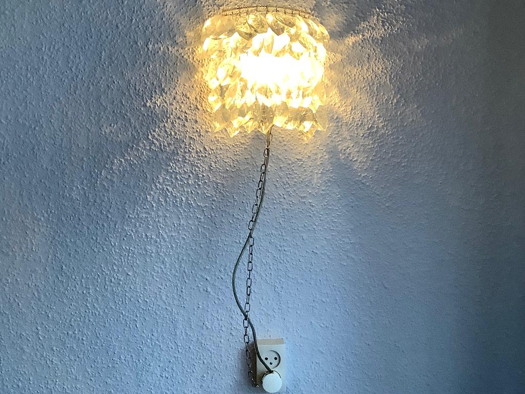 2 schitterende Oosterse wandlampen, handgemaakt van Zenza, Ophalen, Oosters, Minder dan 50 cm, Glas