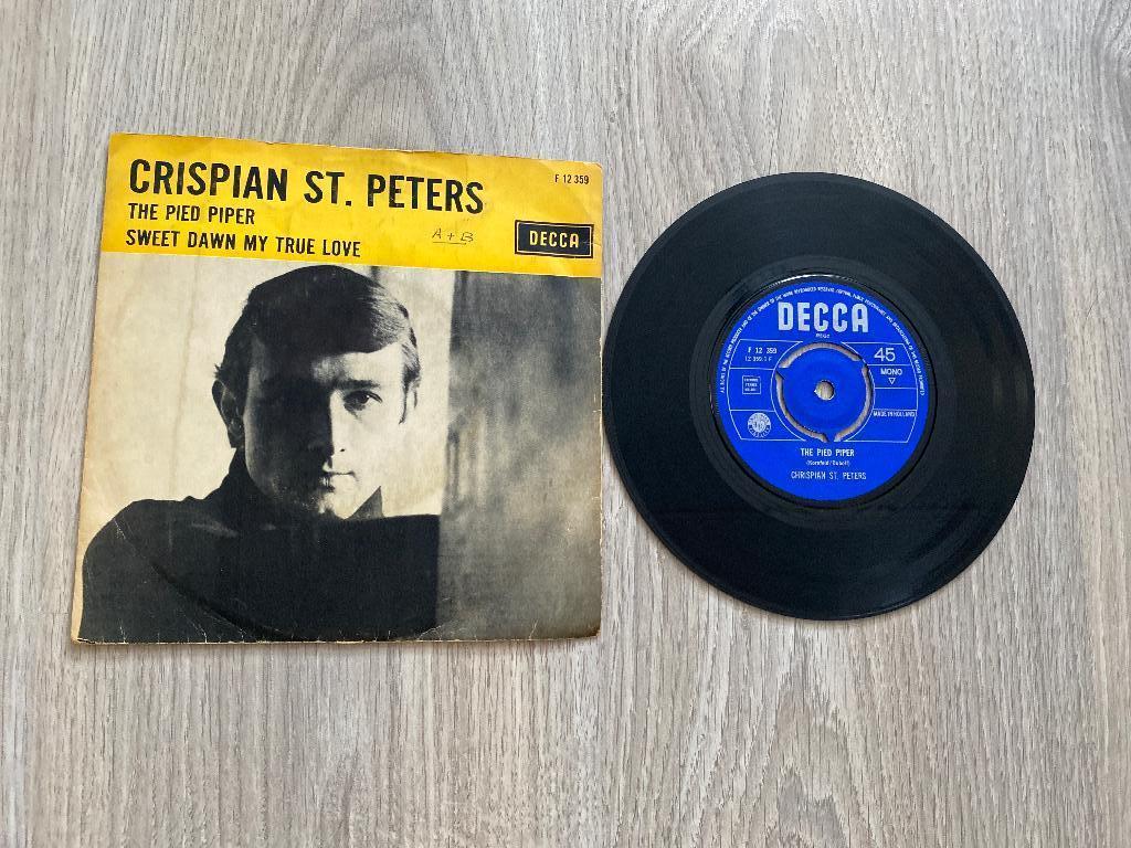 Crispian ST. Peters The pied piper, Gebruikt, Verzenden, 7 inch, Single