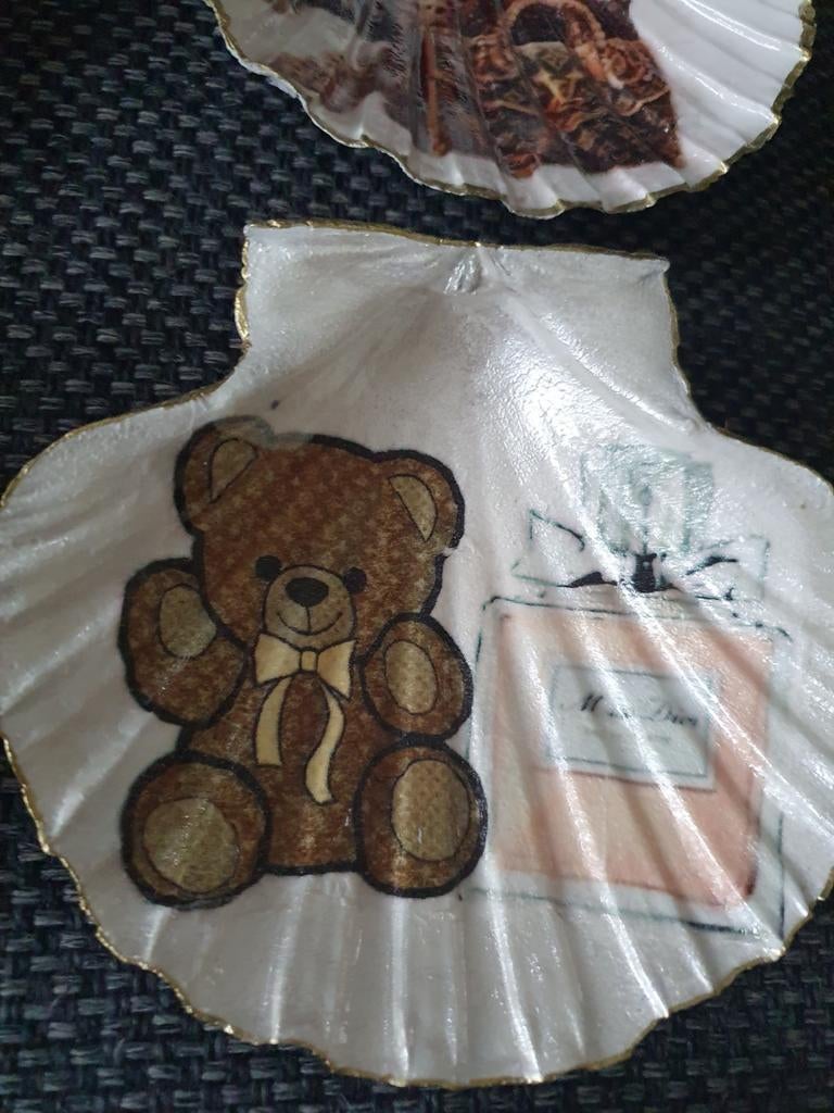 Bewerkte Sint Jacobsschelpen - Decoratieve Schelpen, Ophalen of Verzenden, Nieuw