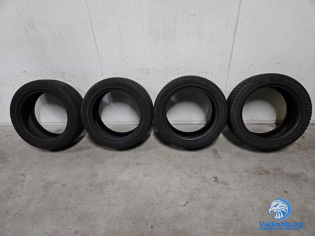6-7mm! Winterbanden 245/45R17 Continental ContiWinterContact, Auto-onderdelen, Banden en Velgen, -, -, 17 inch, Band(en)