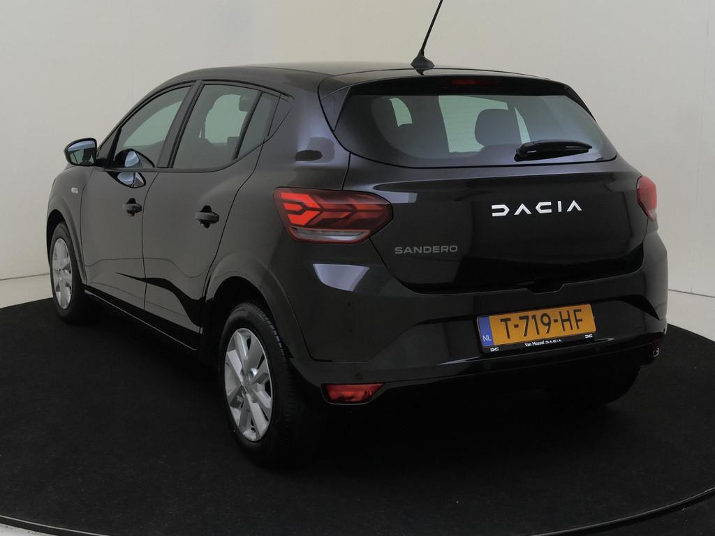 Dacia Sandero 1.0 TCe 90PK Expression | Parkeersensoren Acht, Auto's, Voorwielaandrijving, Stof, Euro 6, Zwart