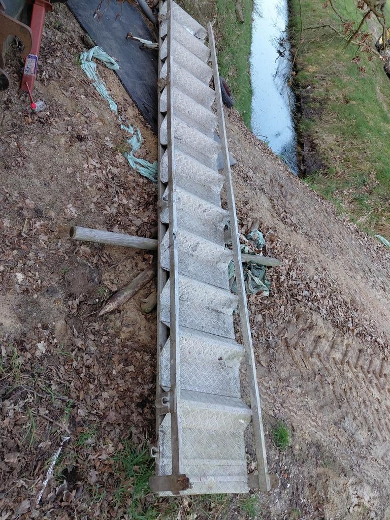Loopbrug schip loopplank etc., Ophalen, Gebruikt, Trap, 4 meter of meer