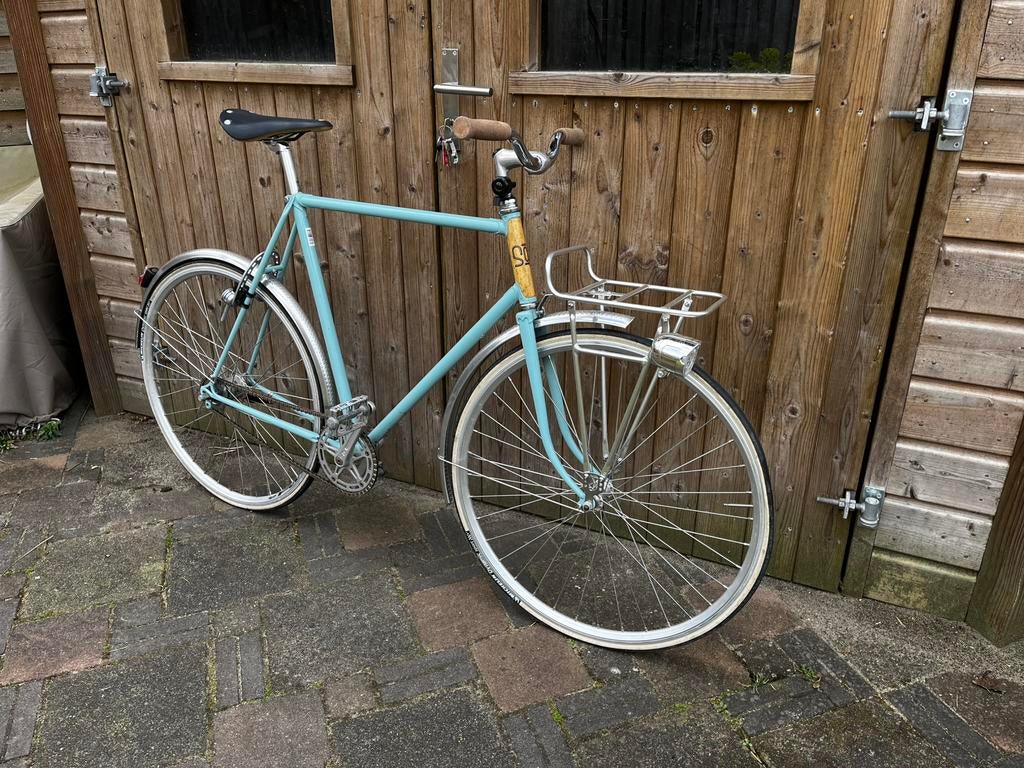 Custom duomatic singlespeed fiets, Gebruikt, Versnellingen, 57 tot 61 cm, Ophalen