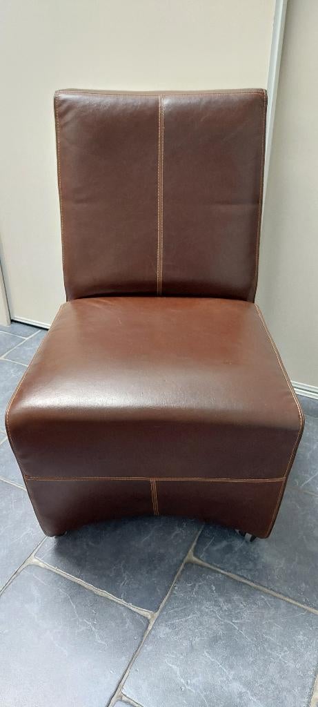 Eetkamerstoelen, Ophalen, Zie foto, Gebruikt, Bruin