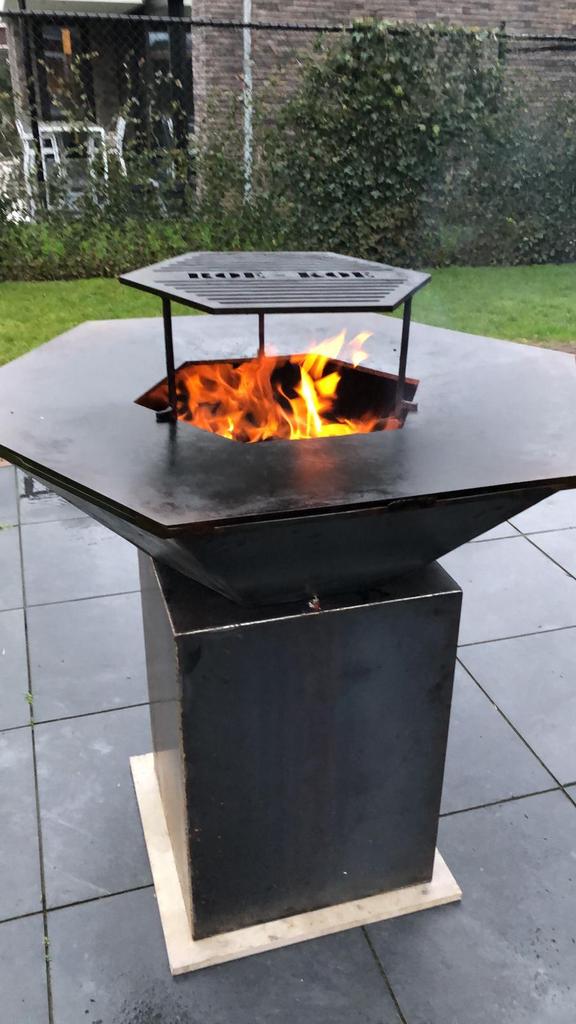 BBQ vuurschaal corten, Ophalen, Nieuw
