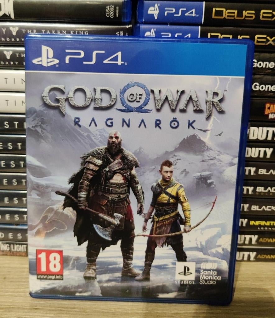 God of war Ragnarok playstation 4, Avontuur en Actie, Vanaf 18 jaar, 1 speler, Ophalen of Verzenden