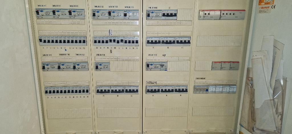 Meterkast Hager in kast, Ophalen, Gebruikt, Overige typen