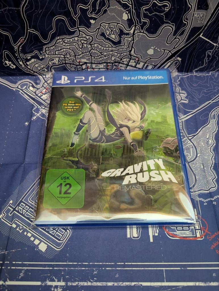 Gravity Rush Remastered PS4 - Zo goed als nieuw, Spelcomputers en Games, Avontuur en Actie, 1 speler, Ophalen of Verzenden, Zo goed als nieuw