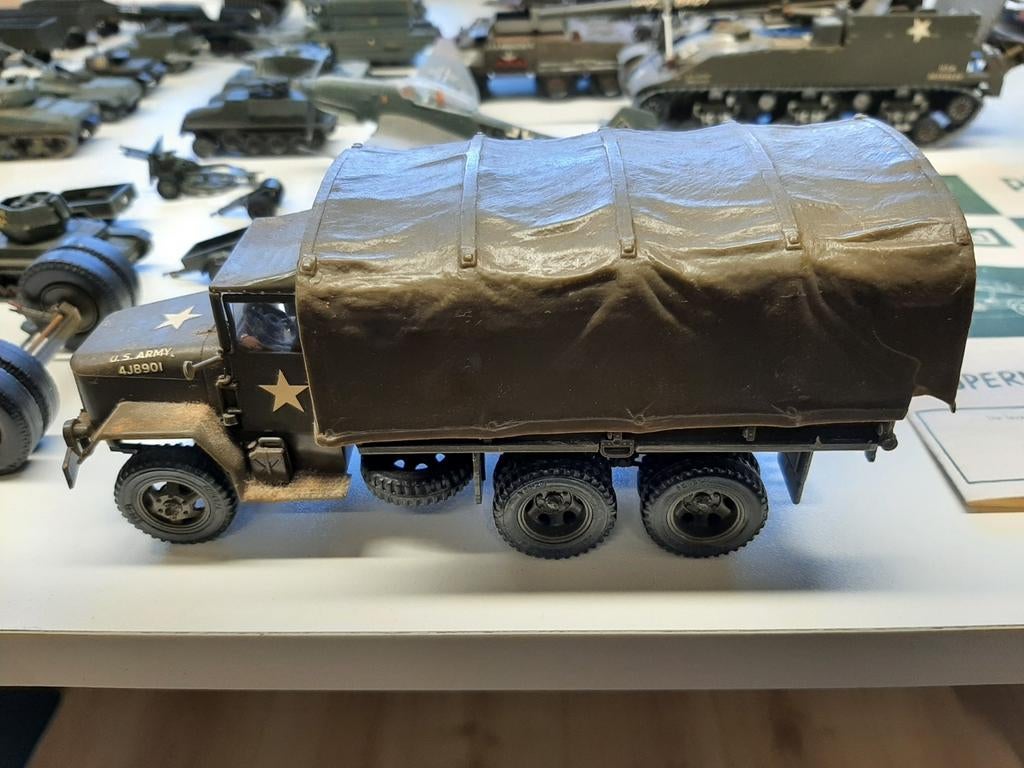 Verzameling mini militaire voertuigen en objecten jaren 50, Verzamelen, Militaria | Algemeen, Ophalen of Verzenden, Landmacht