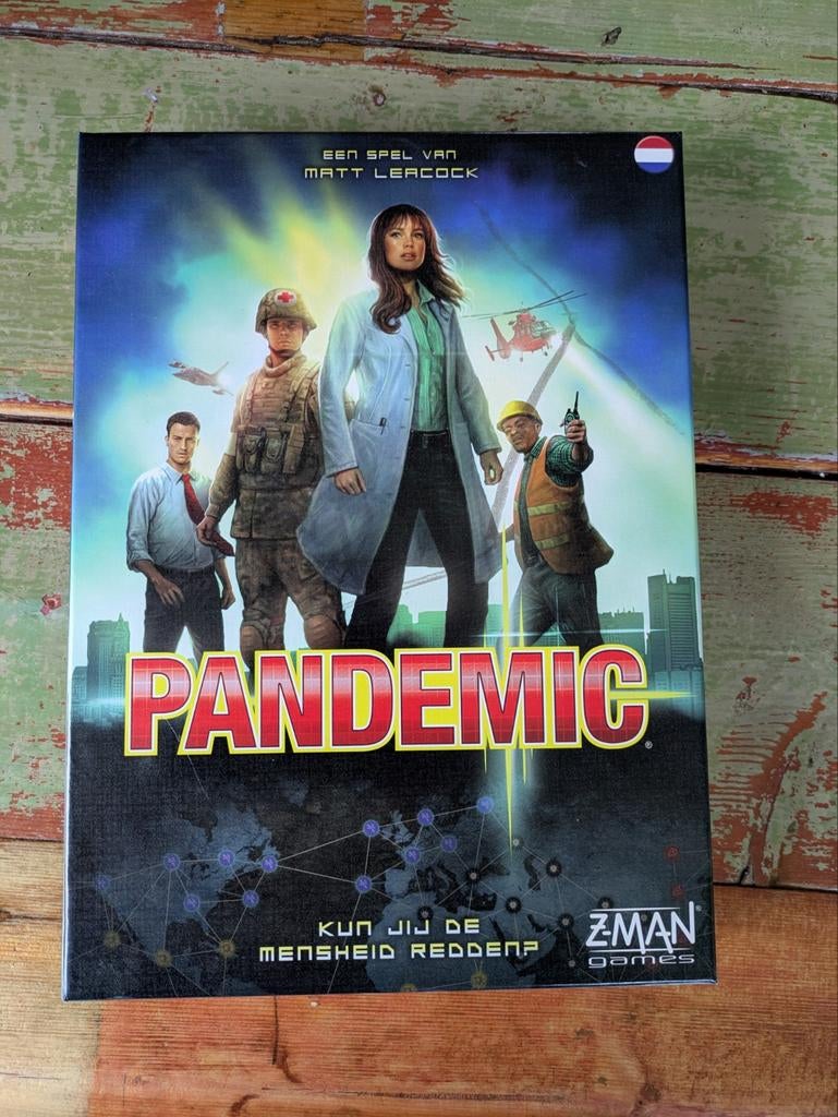 Pandemic Bordspel - zo goed als nieuw, Hobby en Vrije tijd, Gezelschapsspellen | Bordspellen, Een of twee spelers, Ophalen of Verzenden