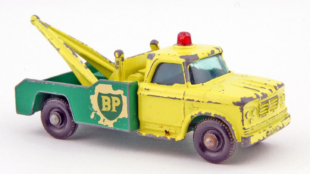 Dodge Wreck Truck - Matchbox Series, Ophalen of Verzenden, Gebruikt, Auto