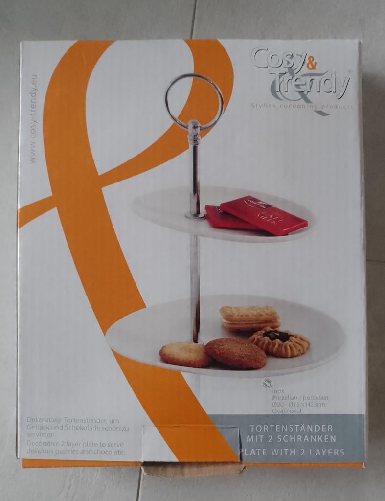 Cosy & trendy etagiere ovaal, nieuw in doos, Ophalen of Verzenden, Nieuw