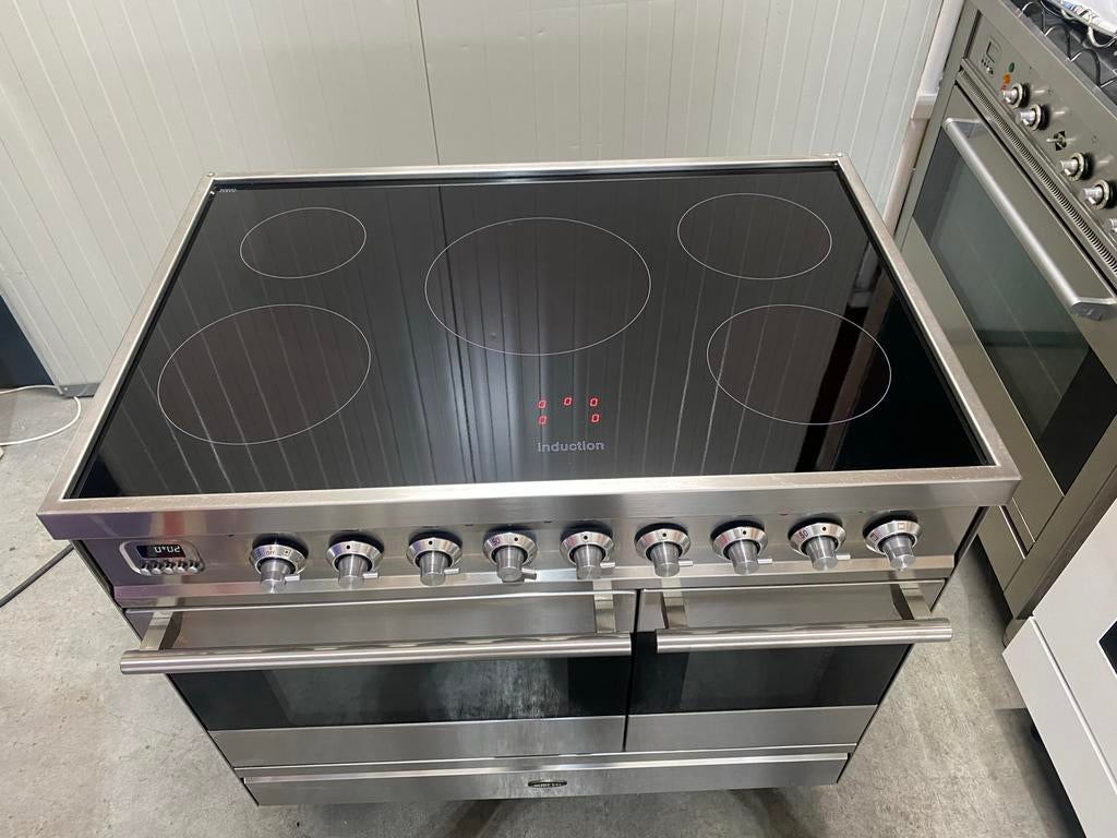 Boretti Inductie Fornuis - Zo goed als nieuw!, Witgoed en Apparatuur, Fornuizen, Zo goed als nieuw, Vrijstaand, Inductie, 5 kookzones of meer