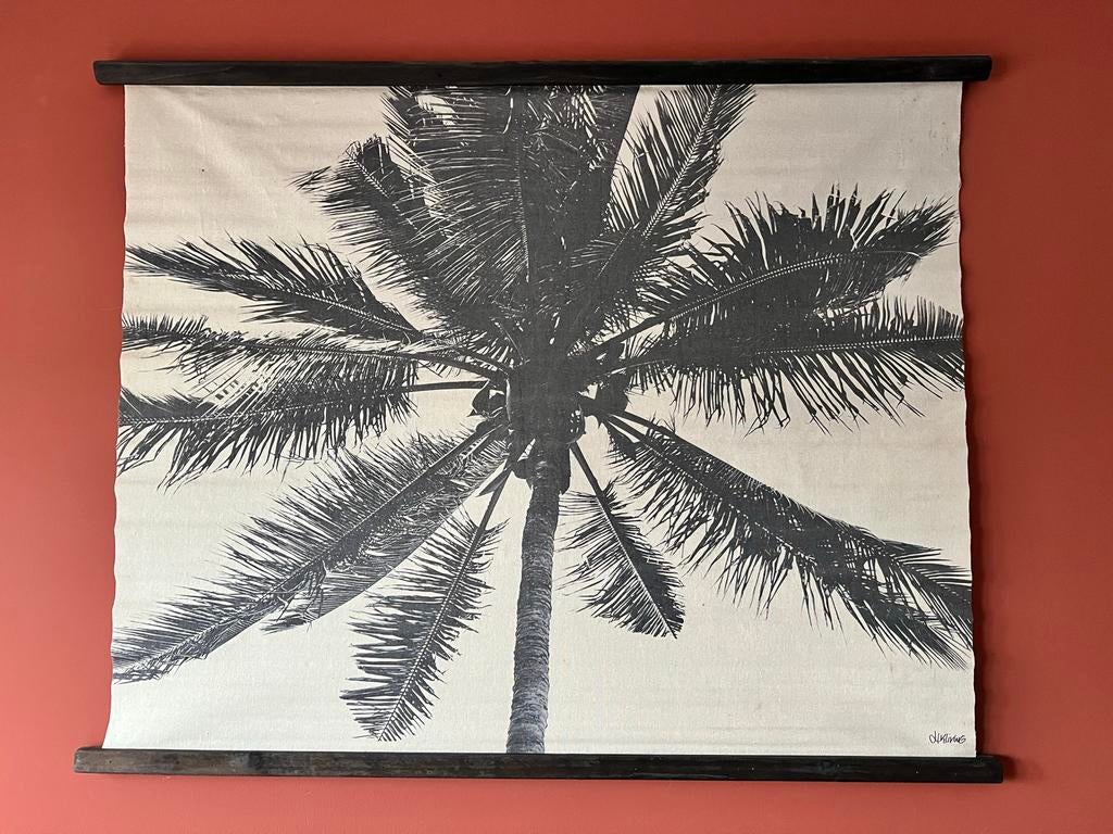 HK Living Palmboom Wandkleed, Huis en Inrichting, Woonaccessoires | Wanddecoraties, Ophalen, Zo goed als nieuw