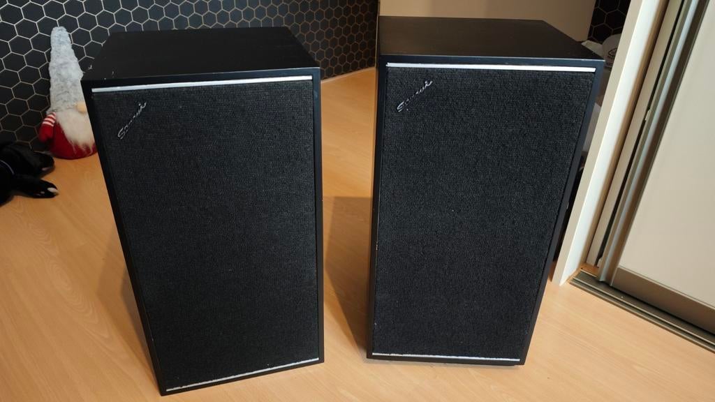 Sansui ES-50 vintage speakers, Audio, Tv en Foto, Luidsprekers, Ophalen, Minder dan 60 watt, Front, Rear of Stereo speakers, Overige merken