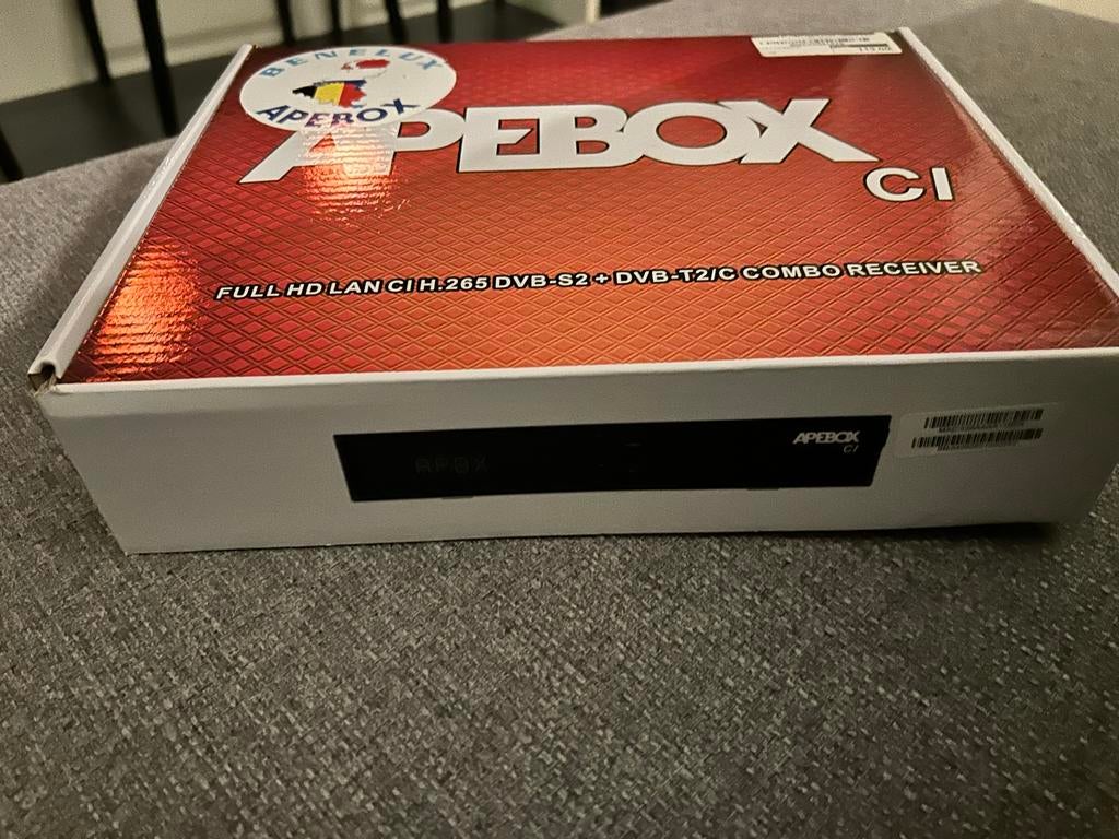 Apebox C1 Combo Receiver - Schotelantenne, Ophalen of Verzenden, Gebruikt, Overige merken