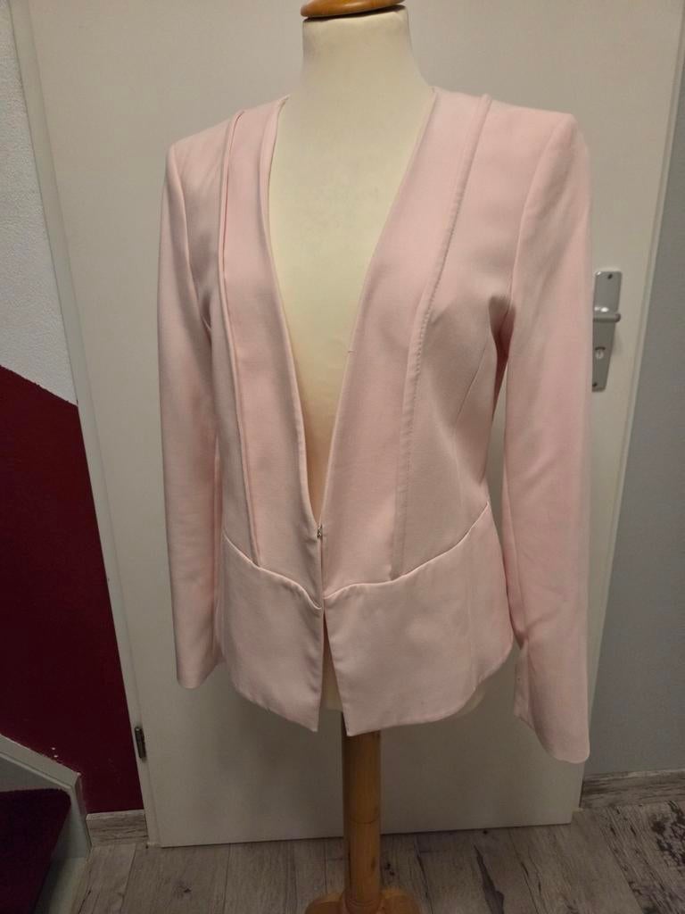 Roze Steps colbertjasje - Maat 40, Maat 38/40 (M), Ophalen of Verzenden, Zo goed als nieuw, Steps