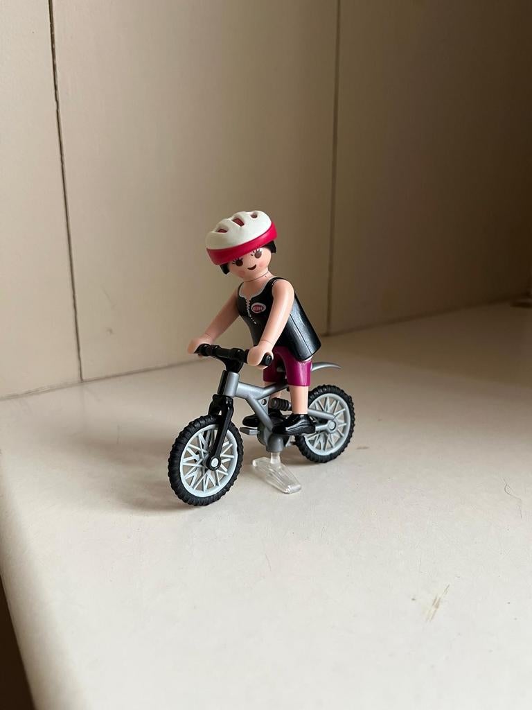 Playmobil mountainbikester - 4743 compleet, Ophalen of Verzenden, Zo goed als nieuw