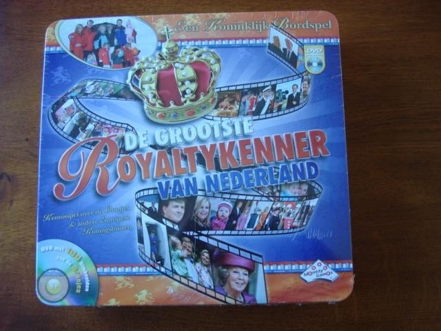 Koninklijk Bordspel met DVD met 100 filmbeelden Nieuw, Verzamelen, Koninklijk Huis en Royalty, Ophalen of Verzenden, Nieuw, Kaart, Foto of Prent