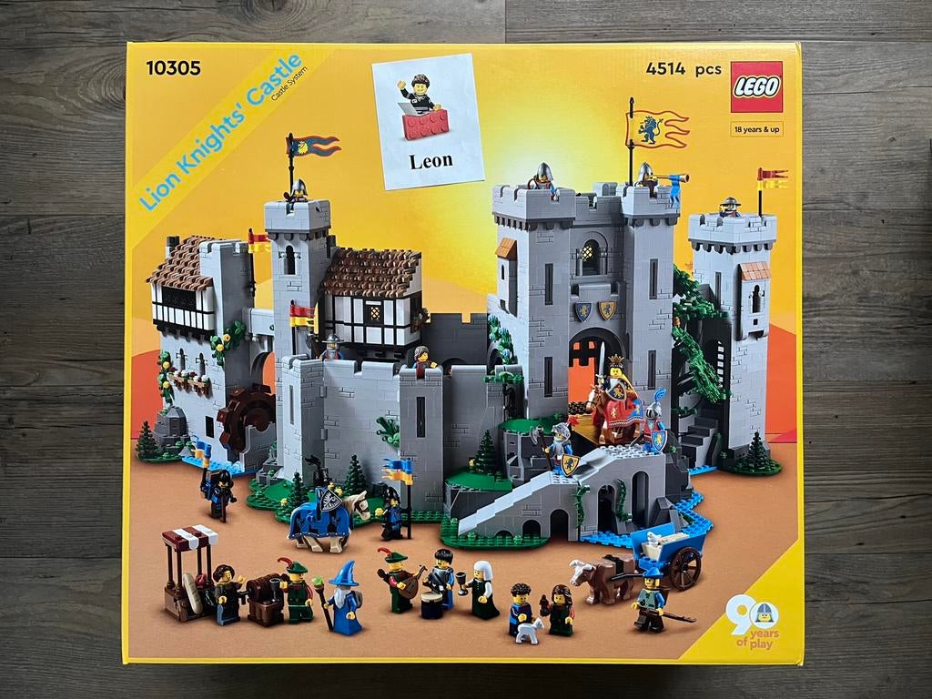 Lego Icons 10305 Leeuwenridders kasteel - MISB in omdoos !, Ophalen of Verzenden, Nieuw, Complete set, Lego