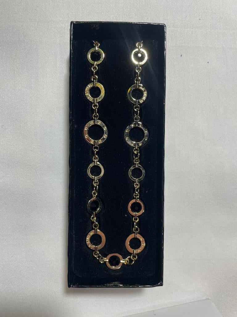 Ketting nieuw, Sieraden, Tassen en Uiterlijk, Kettingen, Ophalen of Verzenden, Nieuw, Zilver, Overige materialen