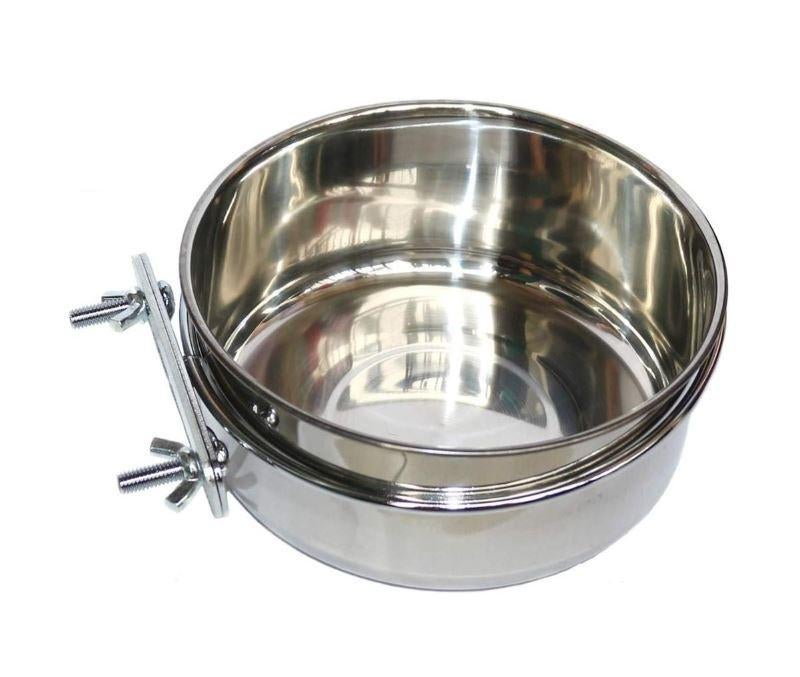 Drinkbak Voerbak RVS 18/21 cm voor in Honden Bench, Dieren en Toebehoren, Hondenvoerbakken en Drinkbakken, Ophalen of Verzenden