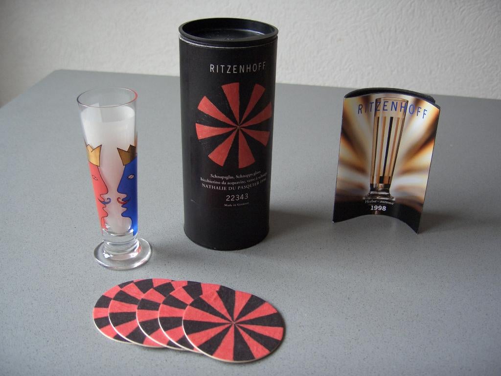 Ritzenhoff snaps glas in verpakking nieuw, Ophalen of Verzenden, Nieuw, Borrel- of Shotglas