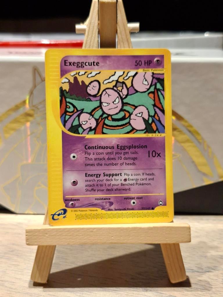 Exeggcute 77, Ophalen of Verzenden, Zo goed als nieuw