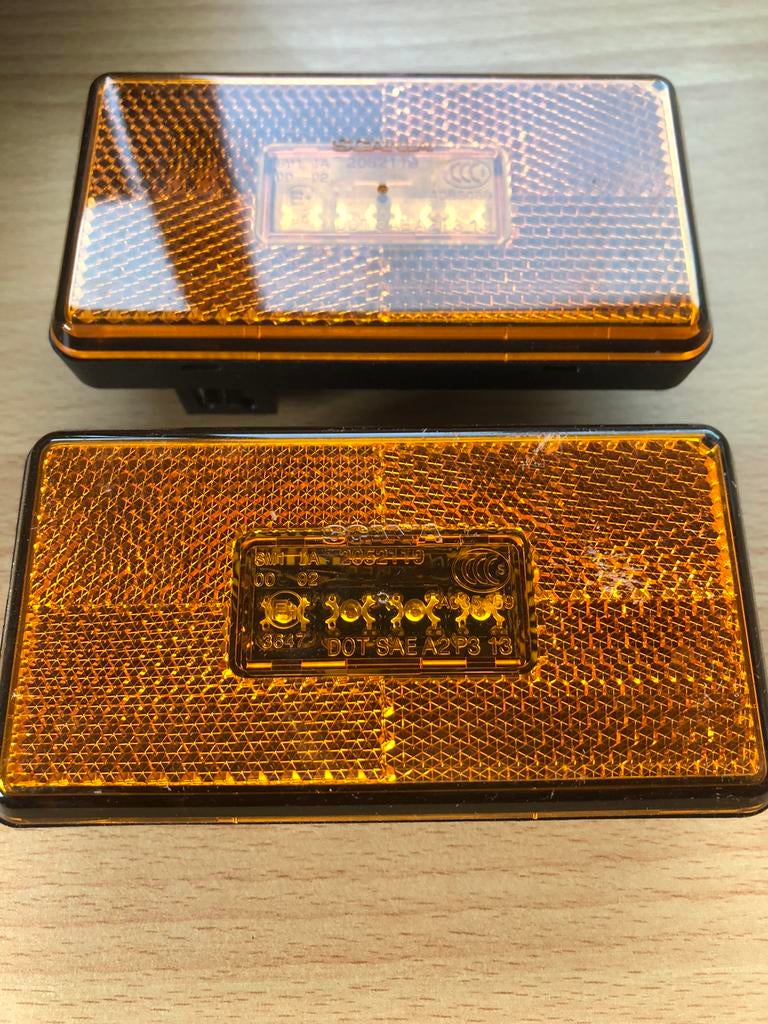 SCANIA NGS R1/R2 LED zijverlichting markeringslamp, Ophalen of Verzenden, Nieuw, Scania, Verlichting