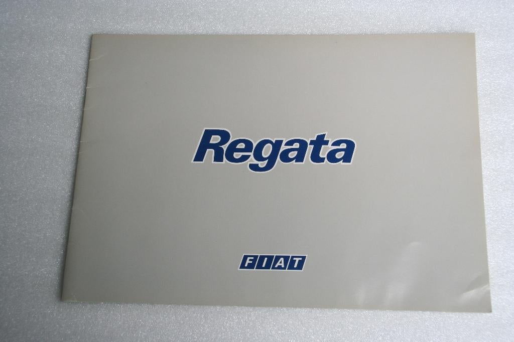 Folder Fiat Regata (05-1987) (73), Ophalen of Verzenden, Zo goed als nieuw, Overige merken