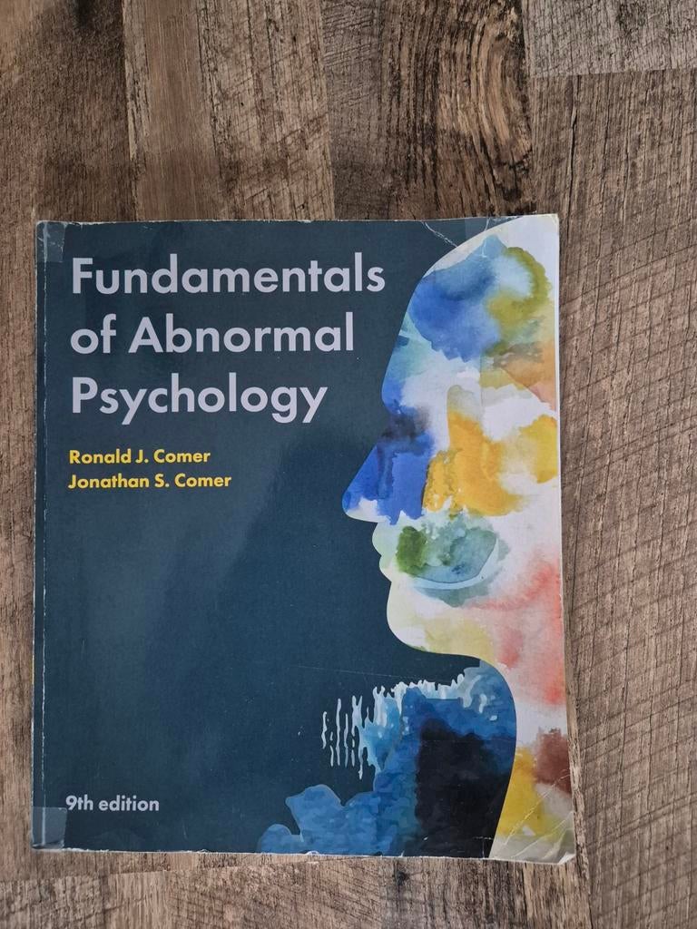 Fundamentals of Abnormal Psychology - Comer, Ophalen of Verzenden, Gelezen, Ronald J. Comer, Jonathan S. Comer