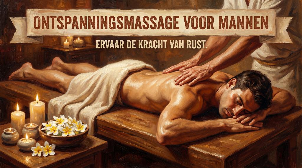 massage  voor mannen-Ceylon wellness, Ontspanningsmassage
