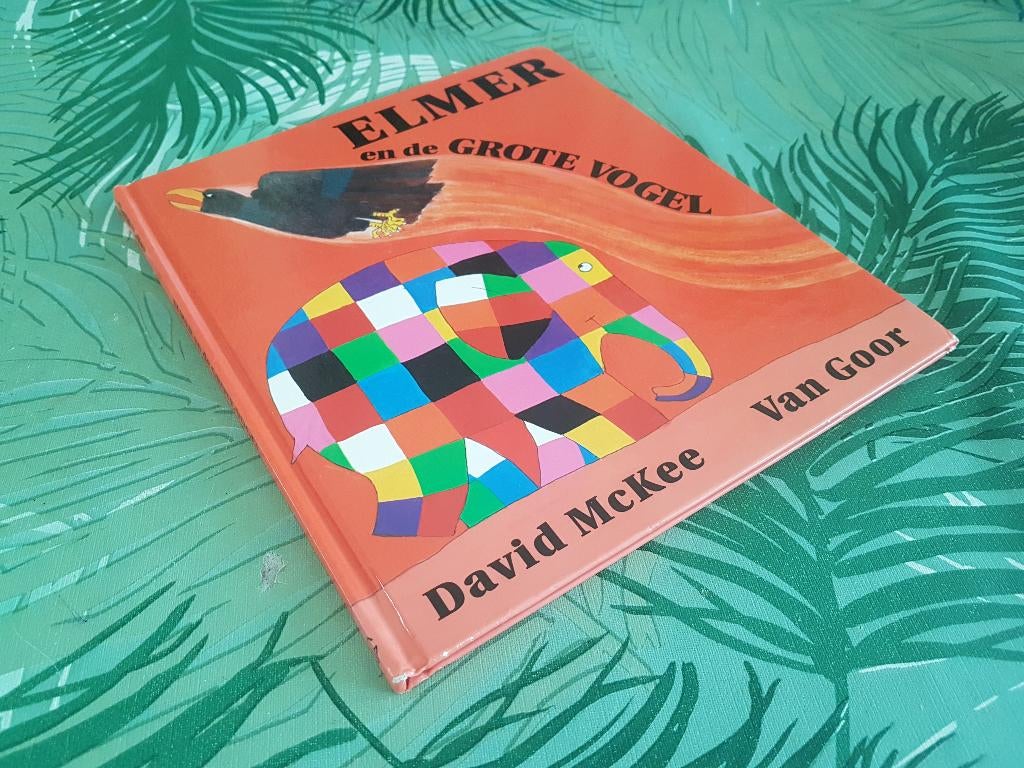 ELMER EN DE GROTE VOGEL - David McKee, Gelezen, Fictie algemeen, Jongen of Meisje, Ophalen of Verzenden