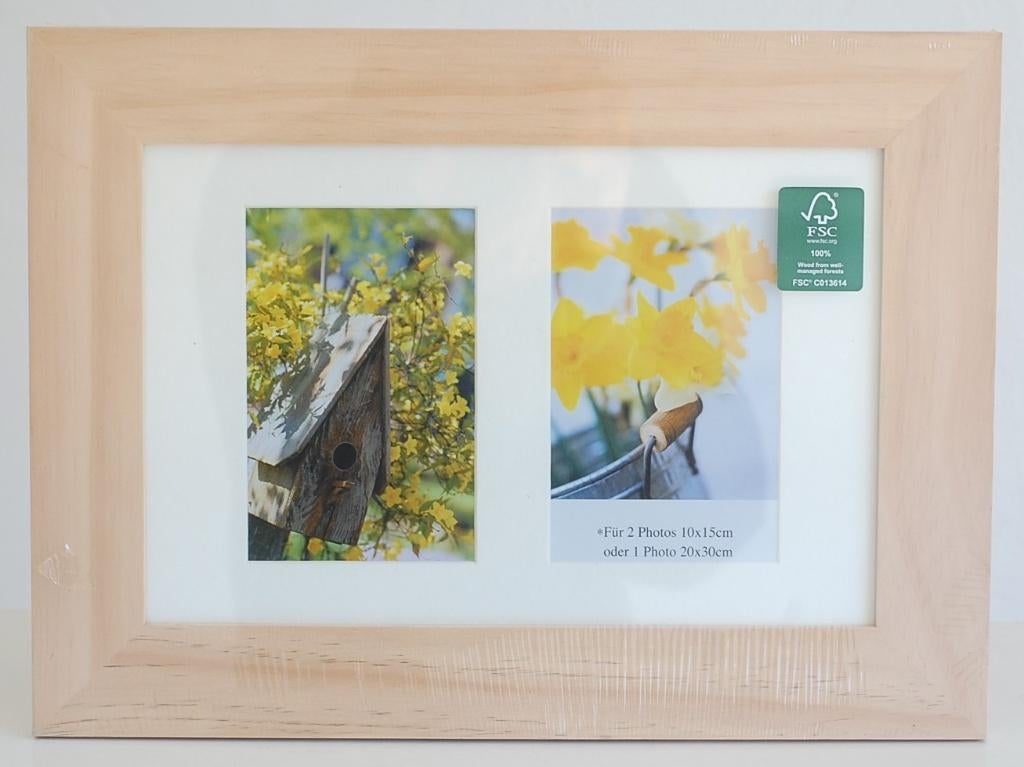 Fotolijst FSC hout 20x30 cm, Geen, Nieuw, De Giesel 20 6081PH Haelen, Henzo International