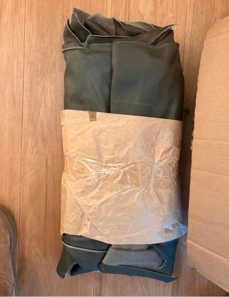 Piet Boon Leer Stukken, Gebruikt, Beige, Leer of Kunstleer, Ophalen of Verzenden