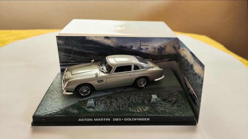 Aston Martin DB5 - James Bond Goldfinger 1/43, Ophalen of Verzenden, Nieuw, Auto, Overige merken