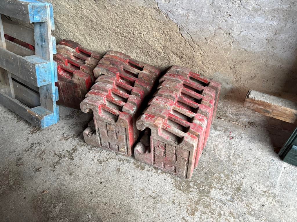 IH frontgewichten set, international harvester ihc, caseih, Ophalen