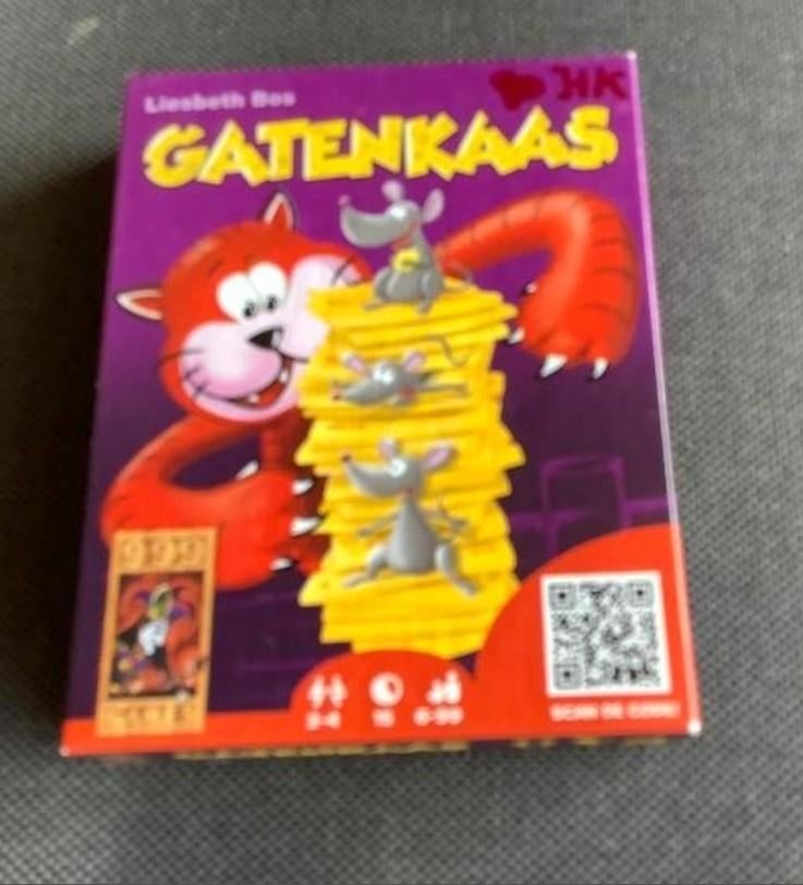 Gatenkaas 999Games Nieuw, Hobby en Vrije tijd, Gezelschapsspellen | Kaartspellen, Ophalen of Verzenden, Nieuw, 999 Games