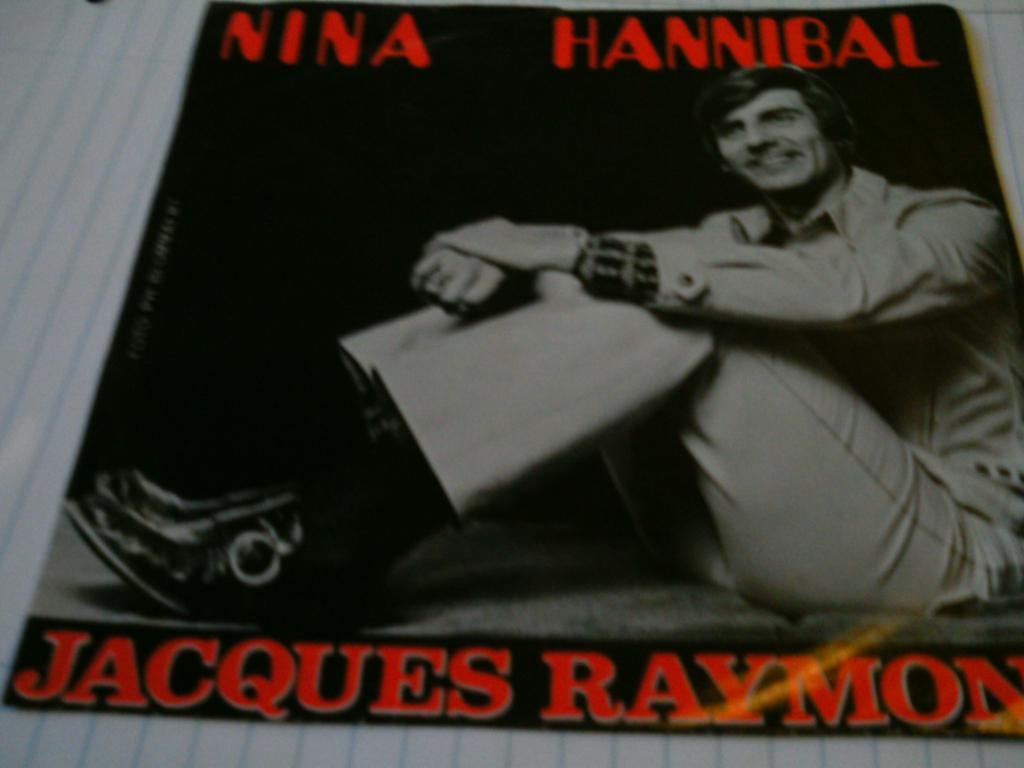 JACQUES RAYMOND NINA - HANNIBAL, Cd's en Dvd's, Vinyl | Nederlandstalig, Verzenden, Zo goed als nieuw, Overige formaten, Levenslied of Smartlap