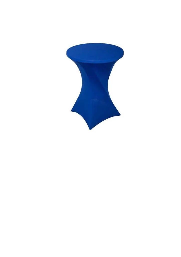 Blauwe tafelrokken, Ophalen, Zo goed als nieuw, Rechthoek