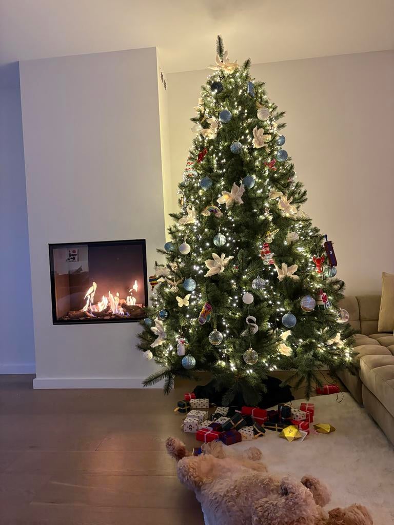 Kerstboom te koop in mooie staat, Ophalen of Verzenden, Zo goed als nieuw